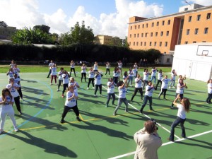 Rebibbia - Il flash mob delle detenute
