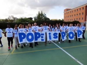 Rebibbia - Il flash mob delle detenute