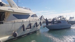 Civitavecchia - Il reparto aeronavale della guardia di finanza