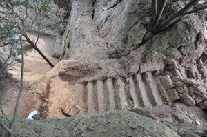 Etruschi - La tomba rupestre di Grotte scalina