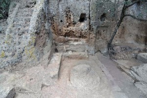 Etruschi - La tomba di Grotte scalina