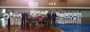I 16 atleti del kata del Tomorrows champions 