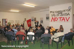 Viterbo - L'incontro con Paolo Ferrero