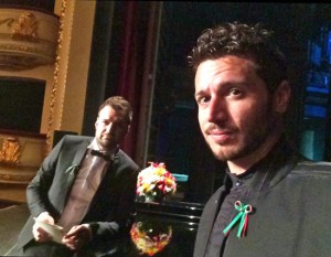 Il tenore Roberto Cresca e il pianista Gianfranco Pappalardo Fiumara