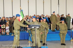 Esercito - Aves - Cerimonia di avvicendamento primo reggimento Antares