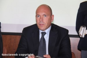 Il capo della squadra mobile Fabio Zampaglione