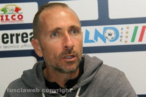 Sport - Calcio - Viterbese - L'allenatore Federico Nofri