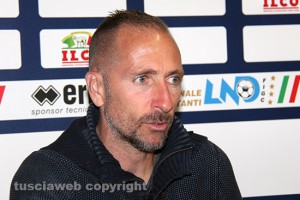Sport - Calcio - Viterbese - L'allenatore Federico Nofri
