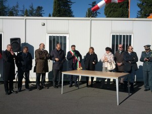 Acquapendente - L'inaugurazione della piazzola per l'elisoccorso