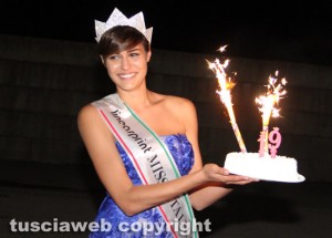 Montalto di castro festeggia la sua miss Italia, Alice Sabatini