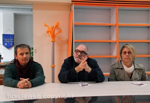 Da sinistra: Antonello Ricci, Paolo Pelliccia e Paola Lollobattista