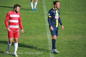 Sport - Calcio - Viterbese - Alessandro Romeo nel match contro il Ronciglione