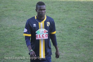 Sport - Calcio - Viterbese - Mbaye Khalifa Babacar nel match contro il Ronciglione