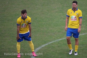 Sport - Calcio - Viterbese - Riccardo Pandolfi e Matias Cuffa