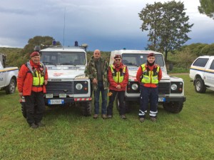 Monte Romano - Esercitazione della protezione civile
