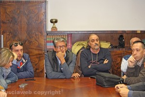 La terza commissione in riunione