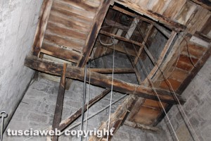 Viterbo - La torre di piazza del comune - L'interno