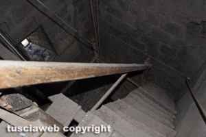 Viterbo - La torre di piazza del comune - L'interno