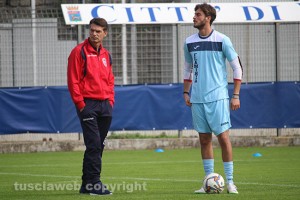 Sport - Calcio - Flaminia - Pierluigi Vigna con Federico Nasti