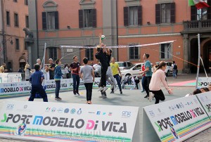 Sport - Eroica 2015 - Pallavolo a piazza del Comune