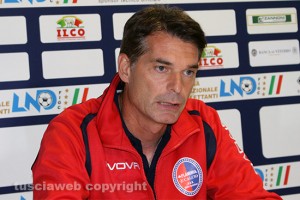 Sport - Calcio - Flaminia - L'allenatore Pierluigi Vigna