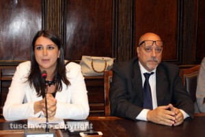 Luisa Ciambella e Alessandro Barelli