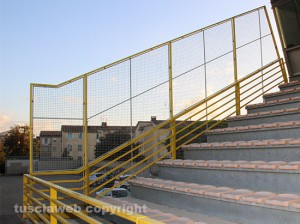 Sport - Calcio - Viterbese - Il lavoro di adeguamento al Rocchi