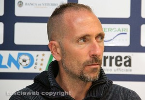 Sport - Calcio - Viterbese - L'allenatore Federico Nofri