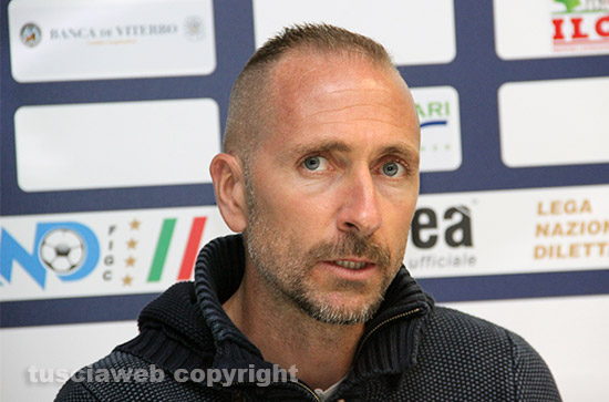 Sport - Calcio - Viterbese - L'allenatore Federico Nofri