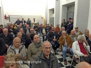 Orte - Il pubblico alla conferenza di Orte città nuova