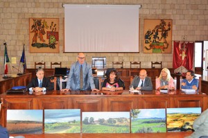 Il sindaco Mazzola con i tecnici dell'Anas