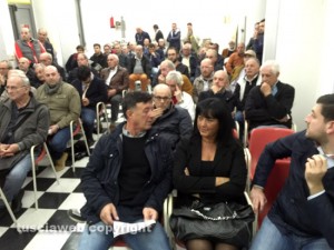 Orte - Il pubblico alla conferenza di Orte città nuova
