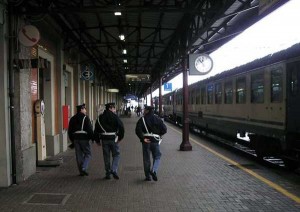 La polfer in stazione