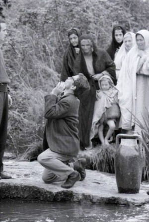 Pasolini nel fosso Castello