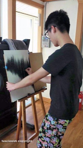 L'artista coreano Kim Jae Hyun
