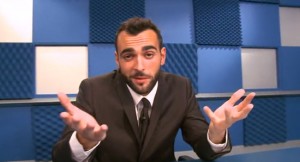 Marco Mengoni iena per un giorno