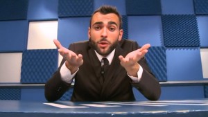 Marco Mengoni iena per un giorno