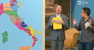 Rai 2 - Mezzogiorno in famiglia - Il quiz su Viterbo
