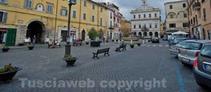 Piazza Matteotti a Civita Castellana