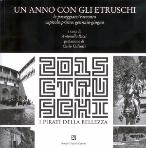 La copertina del libro "Un anno con gli etruschi"
