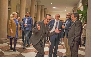 Papaleo all'ambasciata