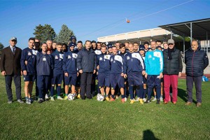 Sport - Calcio - Don Pino incontra la Viterbese