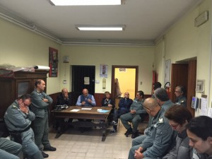 Viterbo - L'assemblea della polizia provinciale