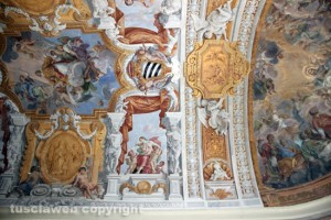 Duomo - Coro dei canonici - Gli affreschi di Passeri