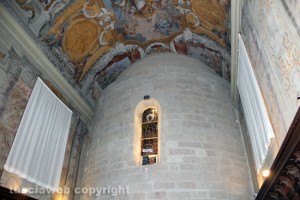 Duomo - Coro dei canonici - Il muro