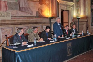 L'intervento del sindaco Michelini 