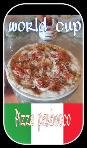 La pizza Perbacco