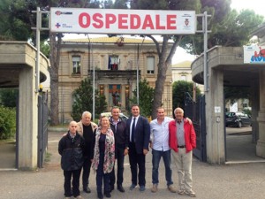 La giunta dell'Università agraria con la dottoressa Fabiola Cenci