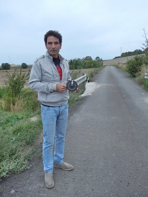 Tarquinia - I rilievi del consigliere Leoncelli in strada del Pidocchio