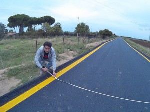 Tarquinia - I rilievi del consigliere Leoncelli in strada del Pidocchio